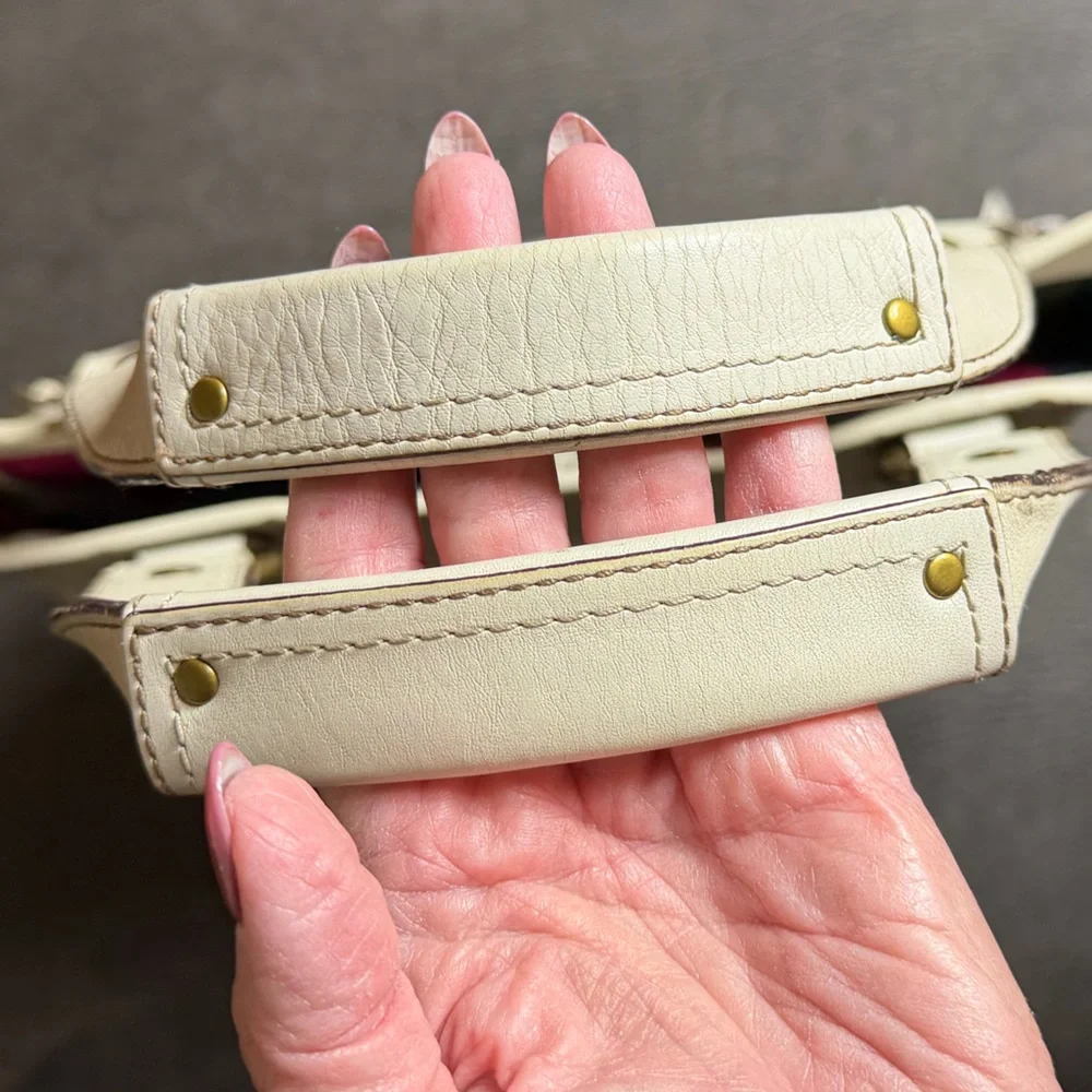 Coach Legacy 65th Anniversary Gigi Tote White Leather Shoulder Bag | 10650 - Picture 10 of 16